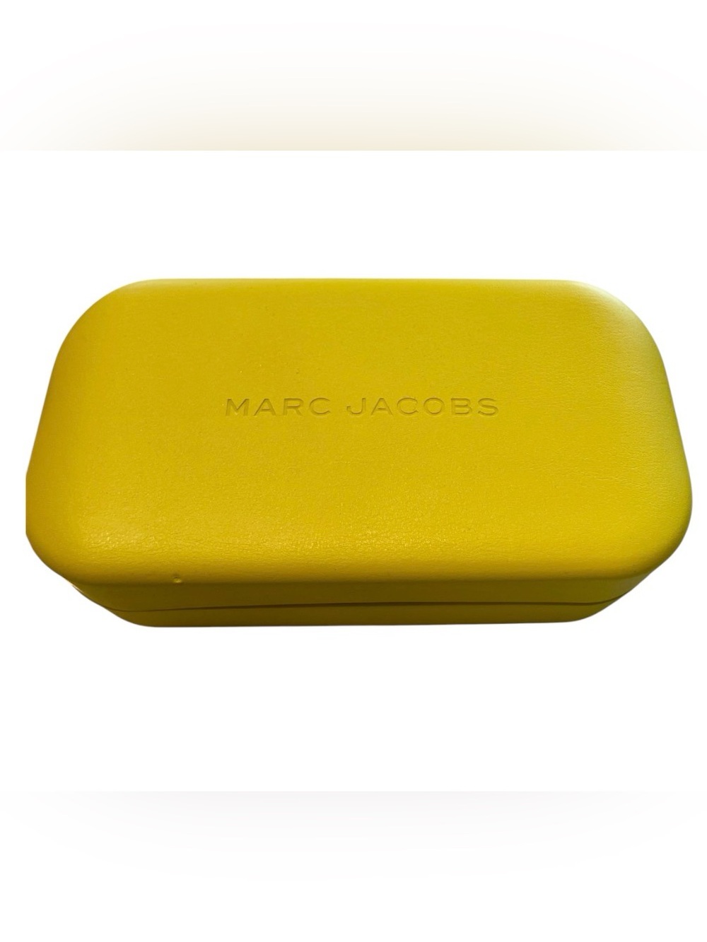 Marc Jacobs Oval White Sunglasses Dark Lens NWT Designer - Picture 5 of 5